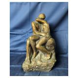 Austin Productions 1961 Figural Sculpture of Embracing Couple