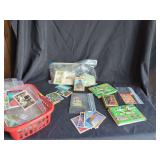 Assorted Sports Trading Cards and Collectible Albums