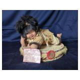 Sweet Dreams Collection Yele Porcelain Doll with Display Base