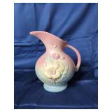 Hull Pottery USA 5-7 Floral Pitcher