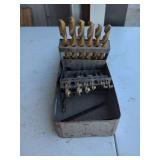 HDE International Metal Drill Bit Index Case with Assorted Drill Bits