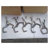 Five Irwin Vise-Grip 11R Locking C-Clamps