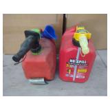 Set of Two Gasoline Containers, Scepter and No-Spill