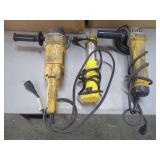 DeWalt Angle Grinders and Portable Work Light Set