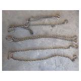 Industrial Lifting Chains with Master Links and Hooks