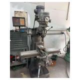 Bridgeport Vertical Milling Machine with Anilam MiniWizard DRO