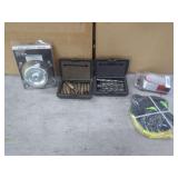 Industrial Tool: Wire Cup Brush, Cutting Tips, Drill Bits, and Synthetic Web Sling