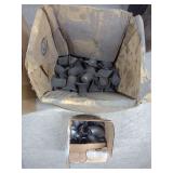 Assorted Industrial Metal Components and Pipe Fittings