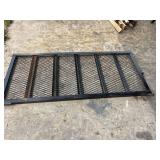 Metal Mesh Utility Trailer Ramp Gate 83in x 36in