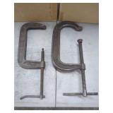 Pair of Babco 200mm C-Clamps