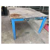 Industrial Steel Fabrication Work Table