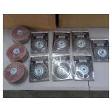 Pearl Abrasive Stringer Bead Knot Wire Wheels and Grinding Discs Assortment