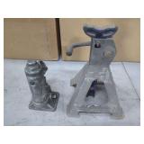 Automotive Lifting Equipment Set: Bottle Jack and Jack Stand