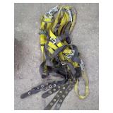 Three Miller Fall Protection Full Body Harness with Lanyard