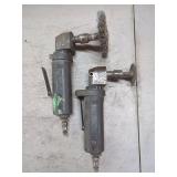 Pair of Pneumatic Angle Die Grinders