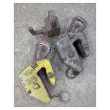 Merrill Brothers Model E 3-Ton Lifting Clamps and Beam Clamp