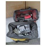 Hand Tools and Fasteners in Tool Bags