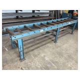 DoALL 10ft Roller Conveyor Table