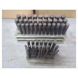 Two Metal Pin Punch and Alignment Tool Organizers