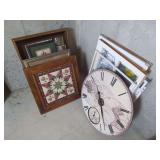 Decorative Wall Art, Framed Prints, and Wall Clock