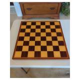 Italian Wood Veneer Chess Board