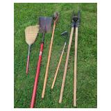 Garden Hand Tools and Implement Set