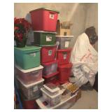 Holiday Decor and Storage Containers