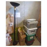 Seasonal Holiday Decor and Floor Lamp