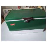 Coleman Steel Belted Cooler with Internal Tray