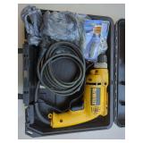 DeWalt Corded Drill in Carrying Case with Accessories