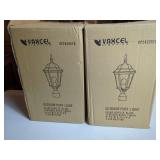 Vaxcel Lighting Outdoor Post Light Fixtures, Model OP24295TB, Set of Two