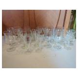 Clear Glass Stemware Collection