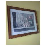 Still Life Print by Vivian Fiser in Wood Frame