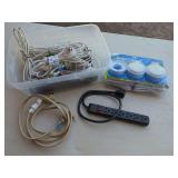 Electrical Cords, Power Strip, and Under-Cabinet Lighting Kit