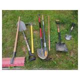 Assorted Garden and Hand Tools, Set of Seven