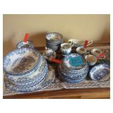 Johnson Brothers Coaching Scenes Ironstone Dinnerware Set, Approximately 73 Pieces