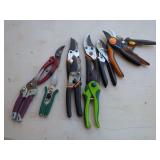 Garden Pruning Shears, Set of 7