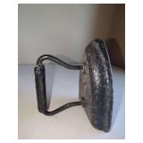 Cast Iron Sad Iron with Twisted Handle