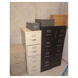 Metal Filing Cabinets and Desktop Storage Units