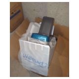 Aquarium Tank with Assorted Pet Supplies
