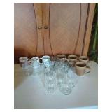 Glassware and Ceramic Mug Collection