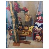 Seasonal and Patriotic Decorative Figures