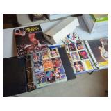 Basketball Trading Card Collection with Michael Jordan Book