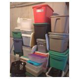 Plastic Storage Totes and Organization Baskets