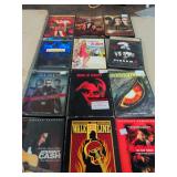 12 DVD MOVIES - JOHNNY CASH - WALK THE LINE - BLADE - GODZILLA AND ETC