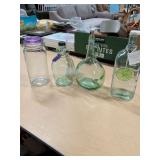 DECORATIVE GLASS JUGS