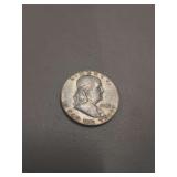 1963 FRANKLIN SILVER HALF DOLLAR