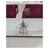 HOME DECORATORS CAGE PENDANT LIGHT
