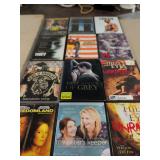 12 DVD MOVIES - SONS OF ANARCHY - CREED - WORLD TRADE CENTER - FIFTY SHADES OF GREY AND ETC