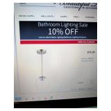 NEW - SLAVO 1 SINGLE PENDANT LIGHT WITH CLEAR GLASS SHADE